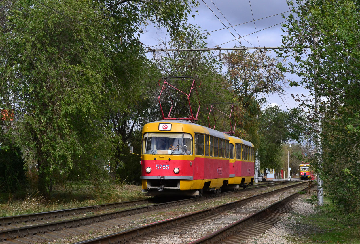 Волгоград, Tatra T3SU № 5755