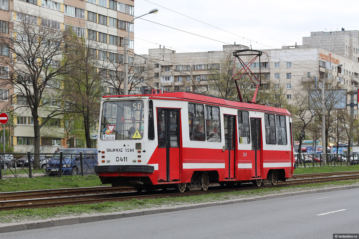 Санкт-Петербург, 71-134К (ЛМ-99К) № 0411