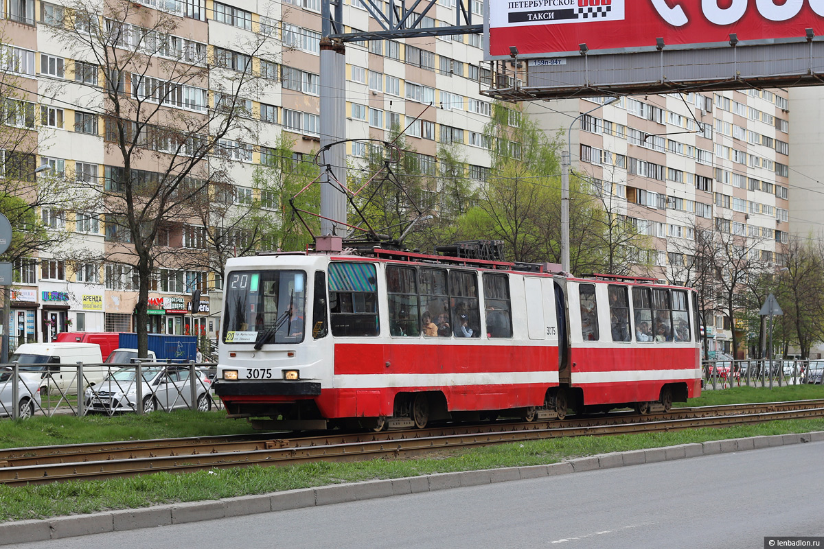 Санкт-Петербург, ЛВС-86К-М № 3075