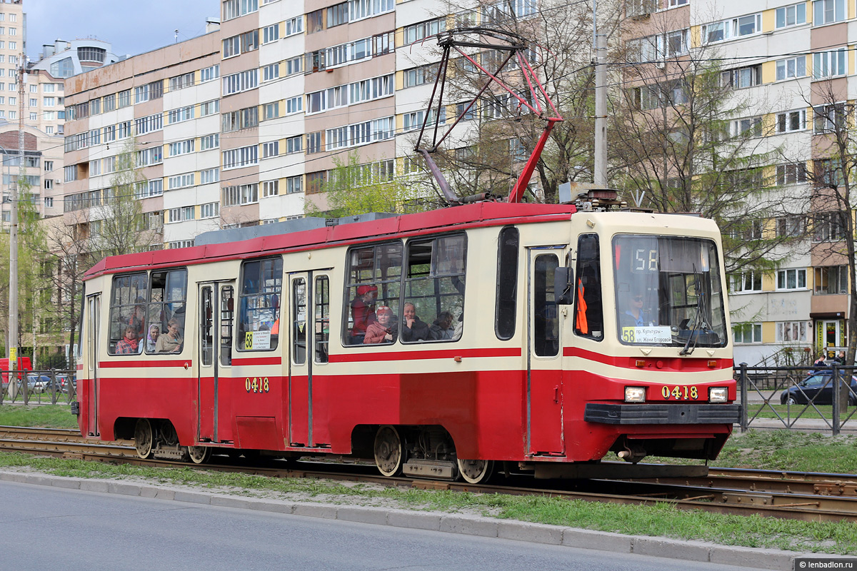 Санкт-Петербург, 71-134К (ЛМ-99К) № 0418