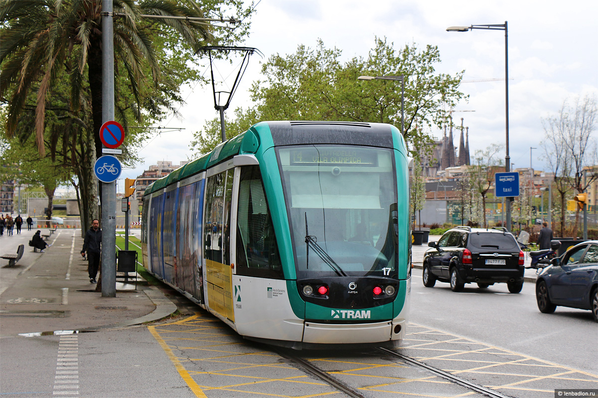 Барселона, Alstom Citadis 302 № 17