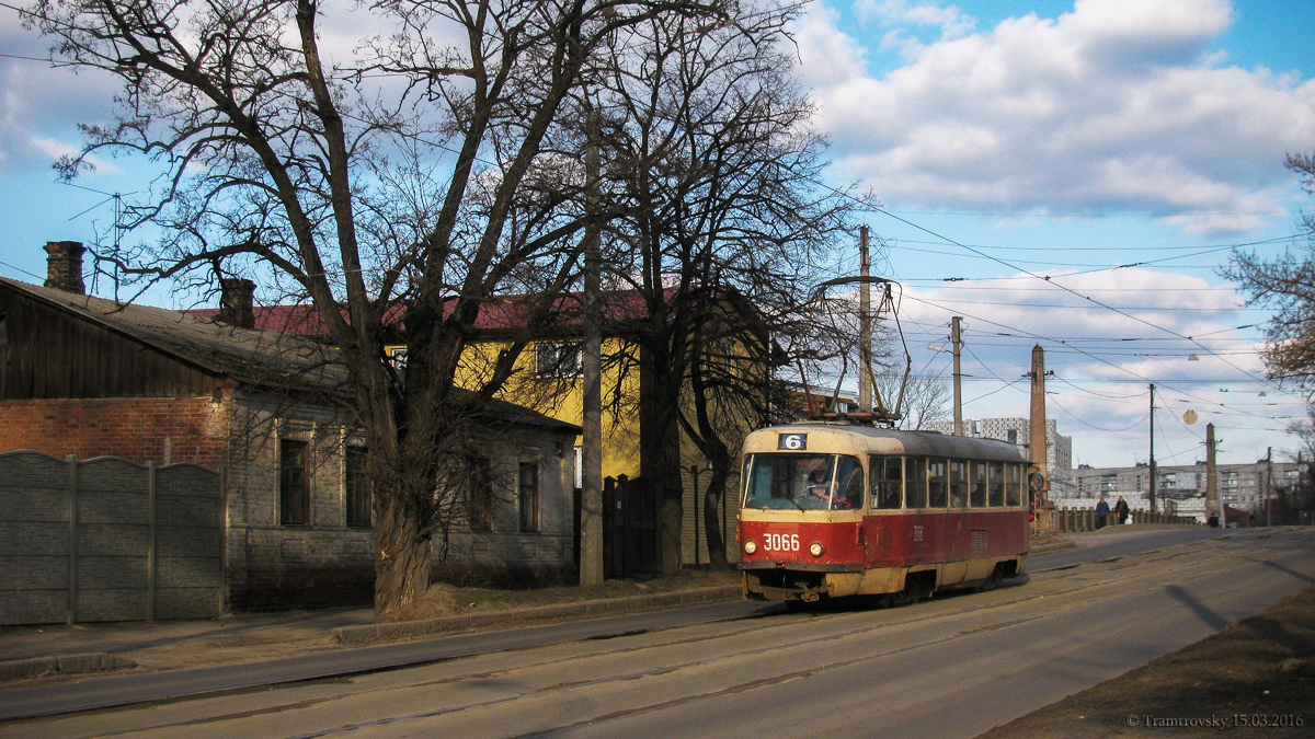 Харьков, Tatra T3SU № 3066