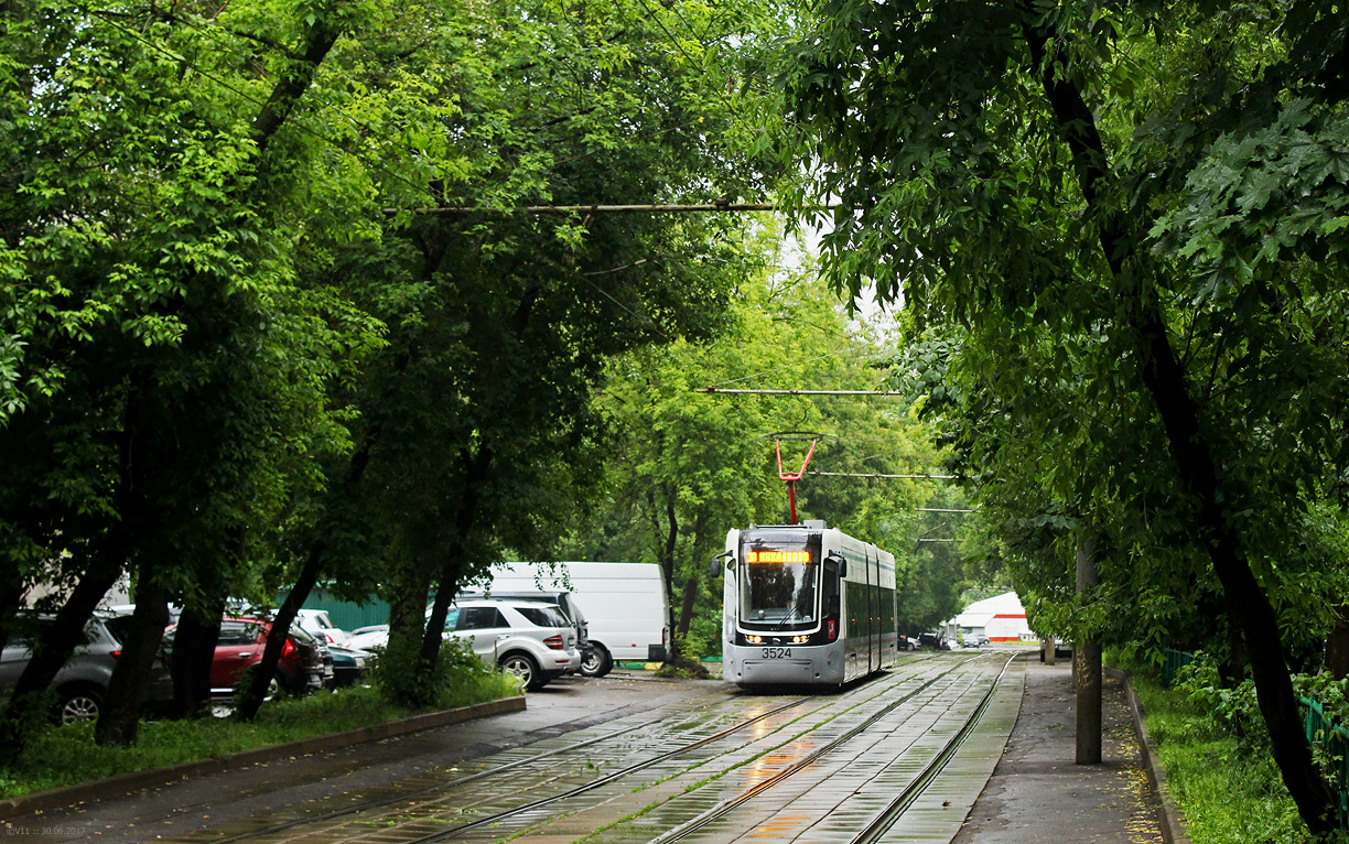 Москва, 71-414 (Pesa Fokstrot) № 3524