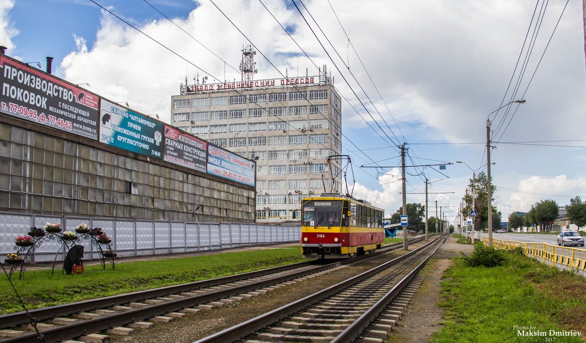 Барнаул, Tatra T6B5SU № 3164