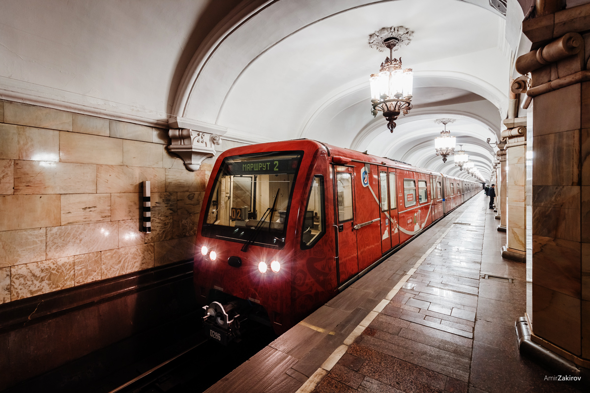 Москва, 81-740.4 «Русич» № 0286