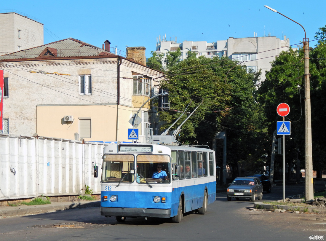 Черкассы, ЗиУ-682В-012 [В0А] № 312