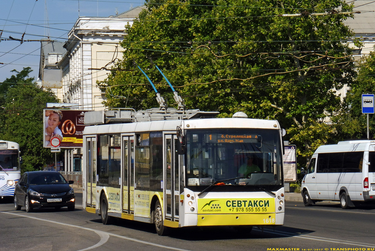 Севастополь, Тролза-5265.00 «Мегаполис» № 1618