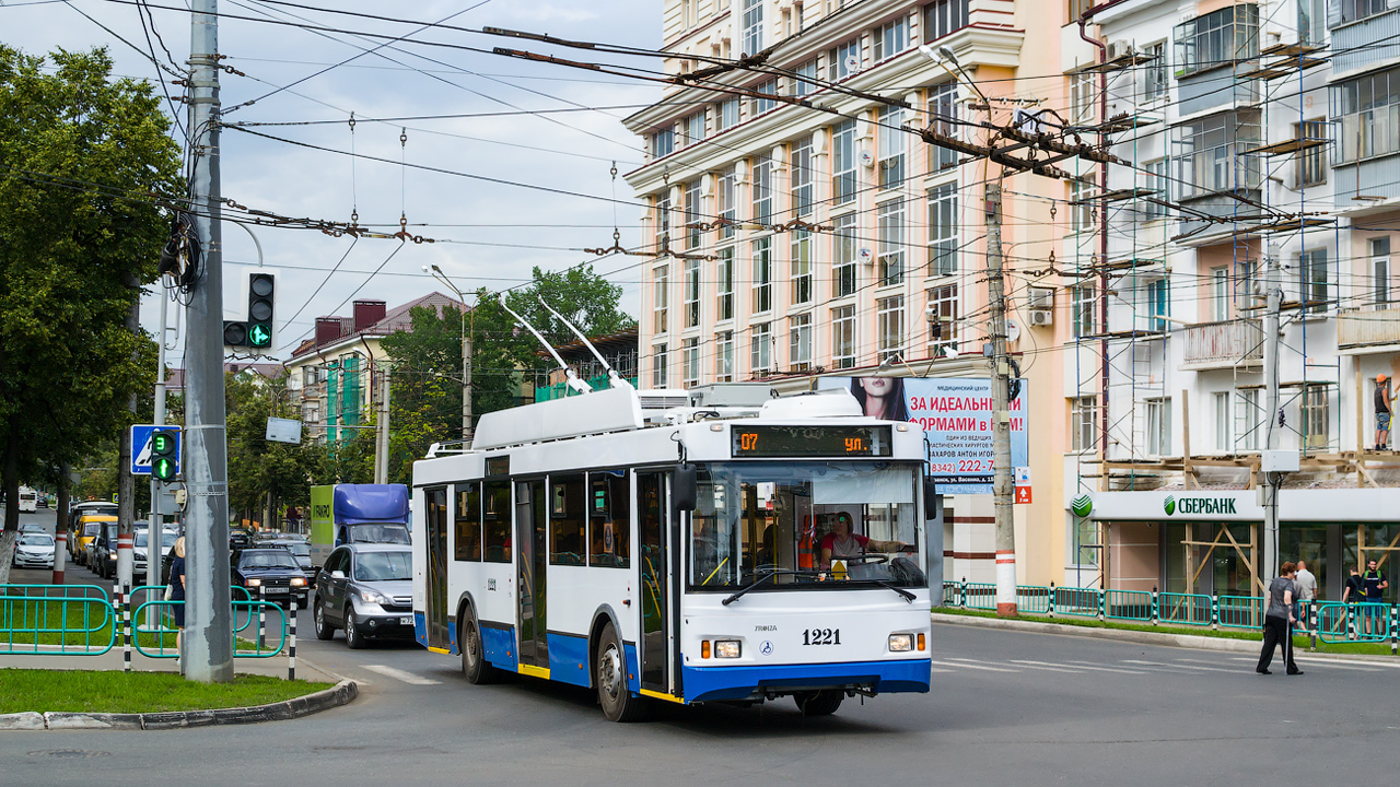 Саранск, Тролза-5275.03 «Оптима» № 1221