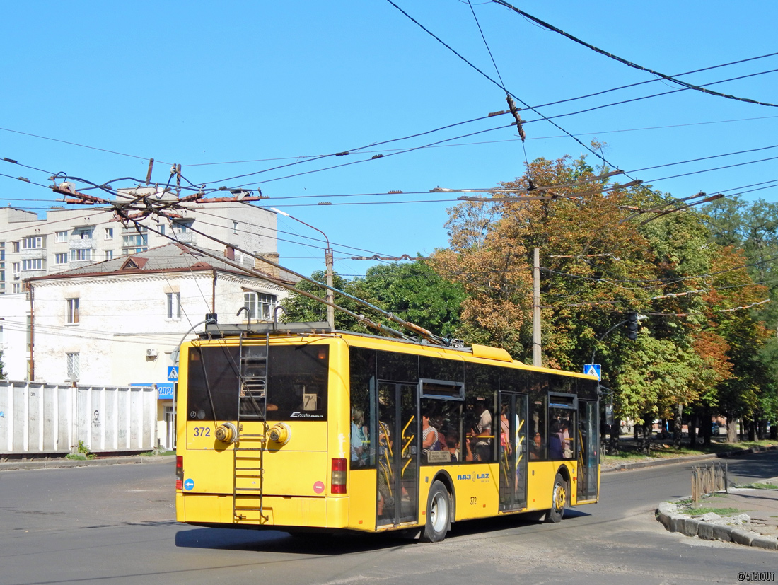 Черкассы, ЛАЗ E183D1 № 372