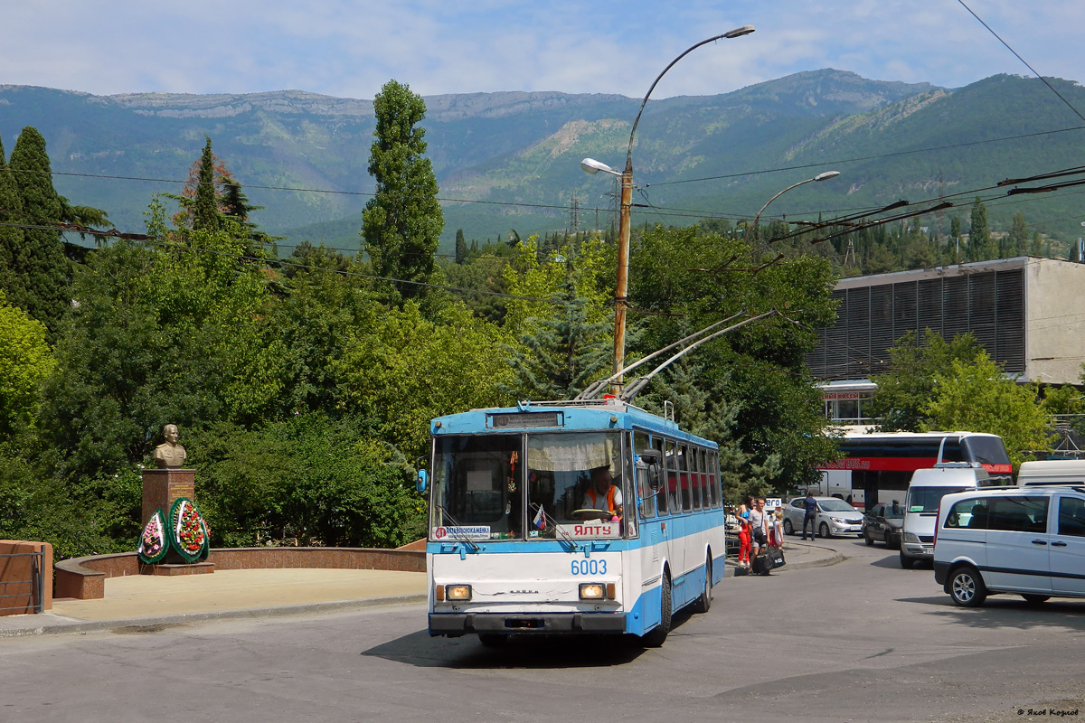 Крымский троллейбус, Škoda 14Tr02/6 № 6003