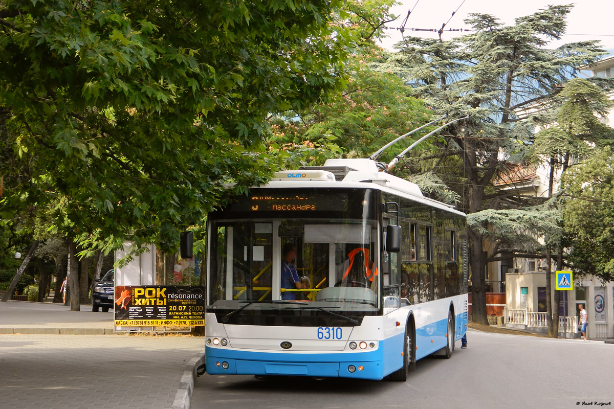 Крымский троллейбус, Богдан Т60111 № 6310