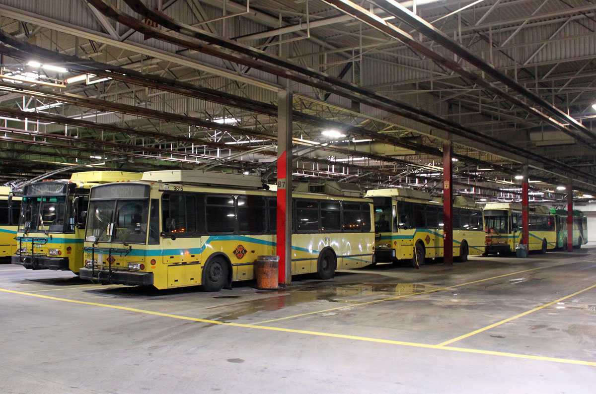 Дейтон, Škoda 14TrE2 № 9815; Дейтон — Троллейбусное депо GDRTA