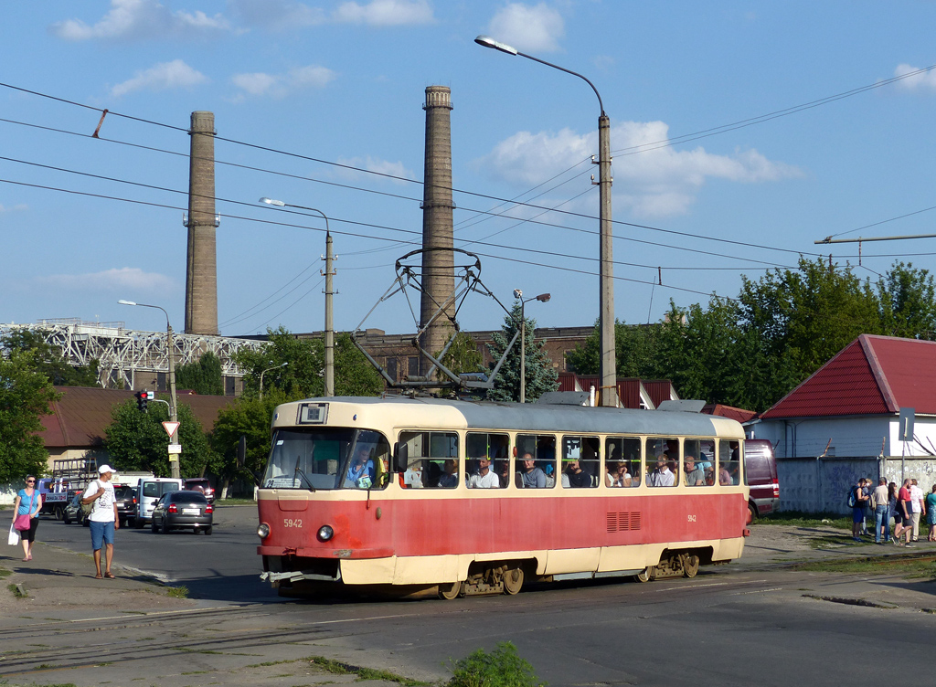 Киев, Tatra T3SU № 5942