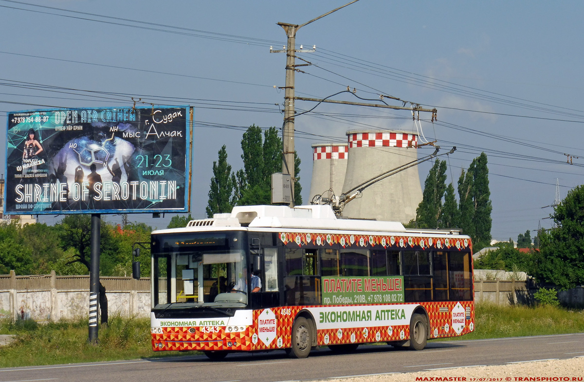 Крымский троллейбус, Богдан Т70110 № 4343