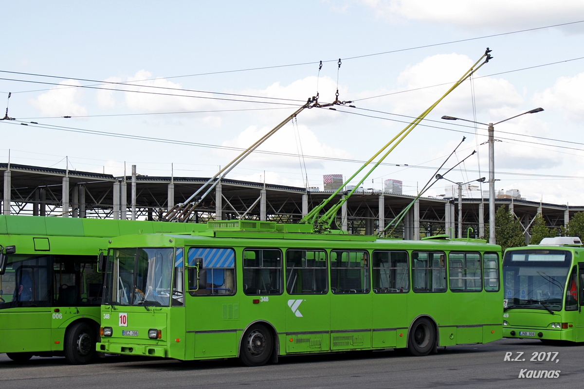 Каунас, Škoda 14Tr13/6 № 348