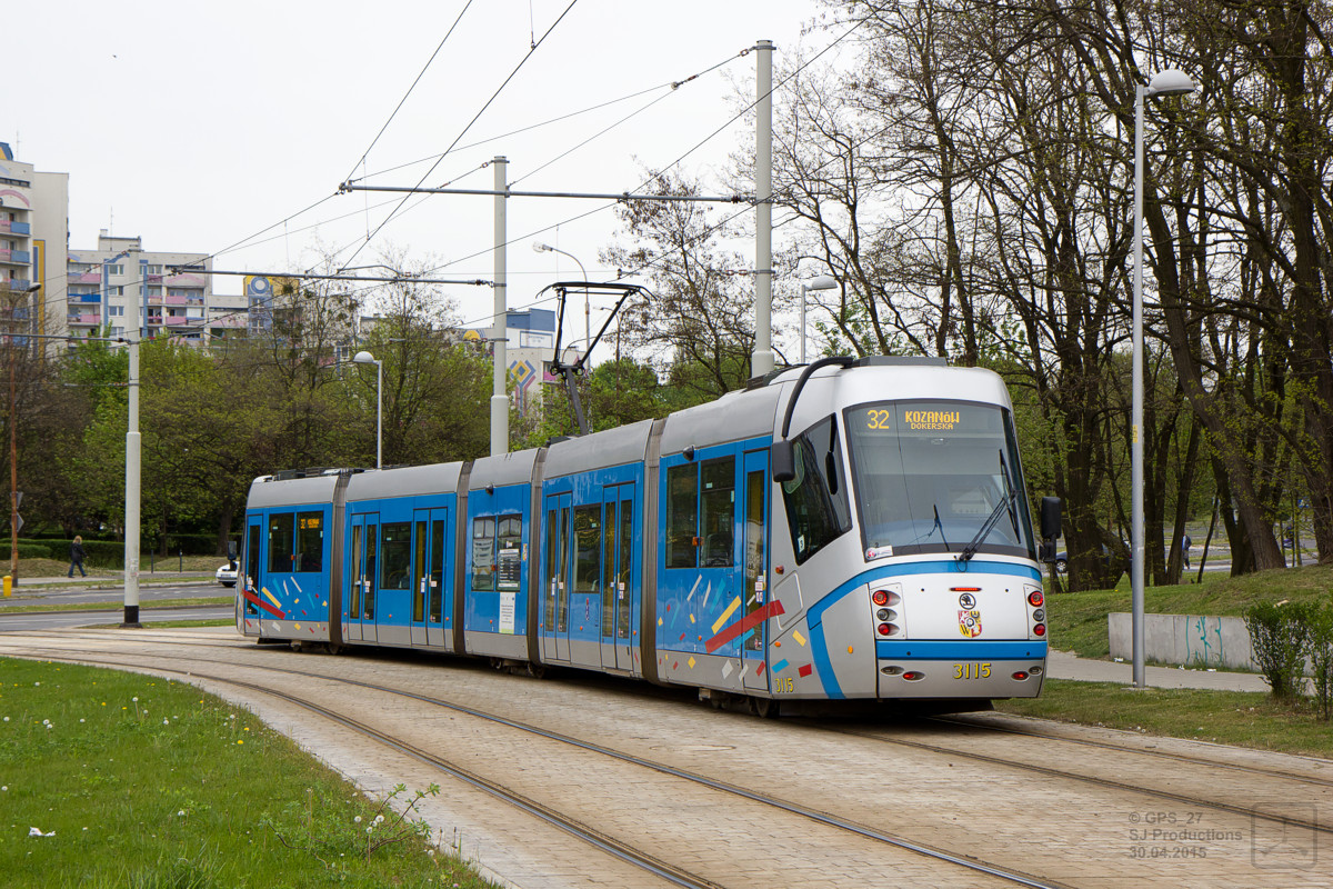 Wrocław, Škoda 19T Elektra Br. 3115
