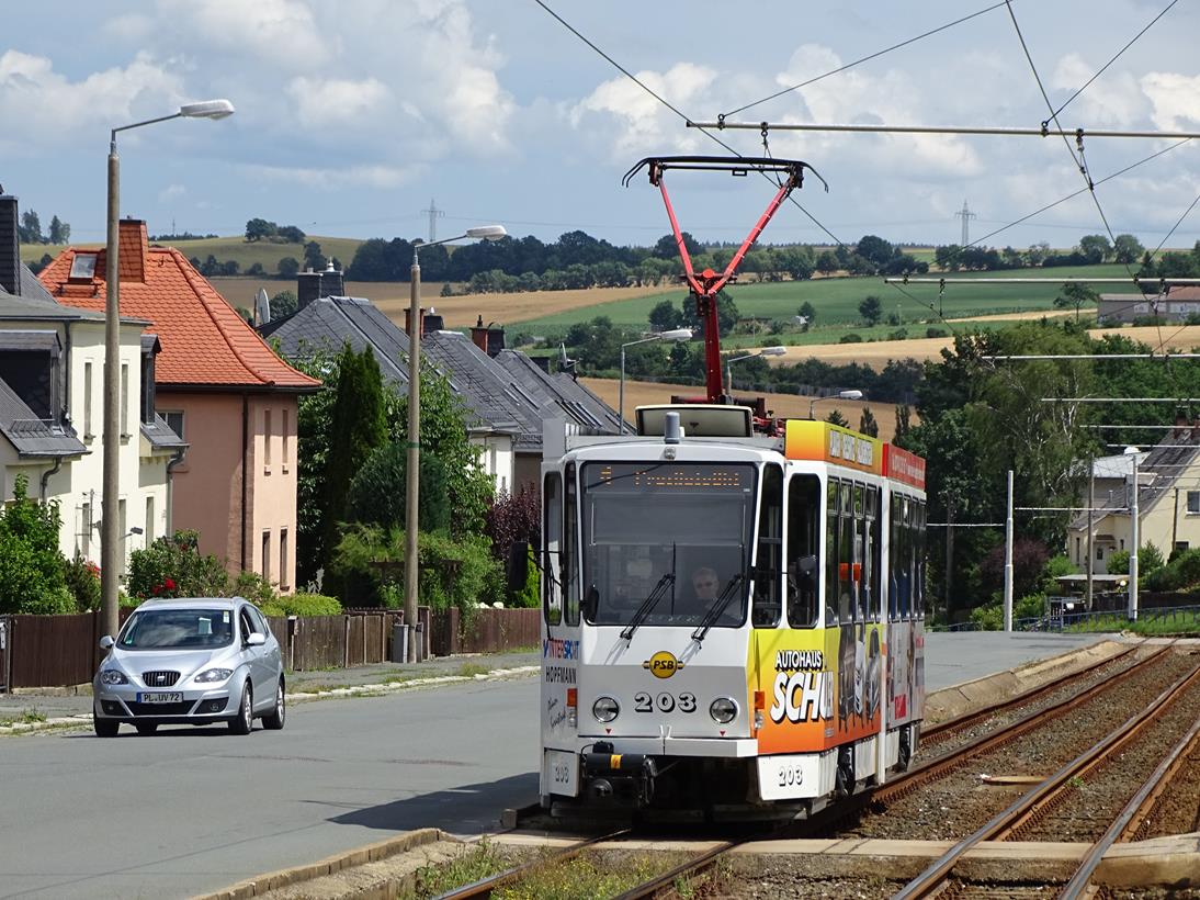 Плауэн, Tatra KT4DMC № 203