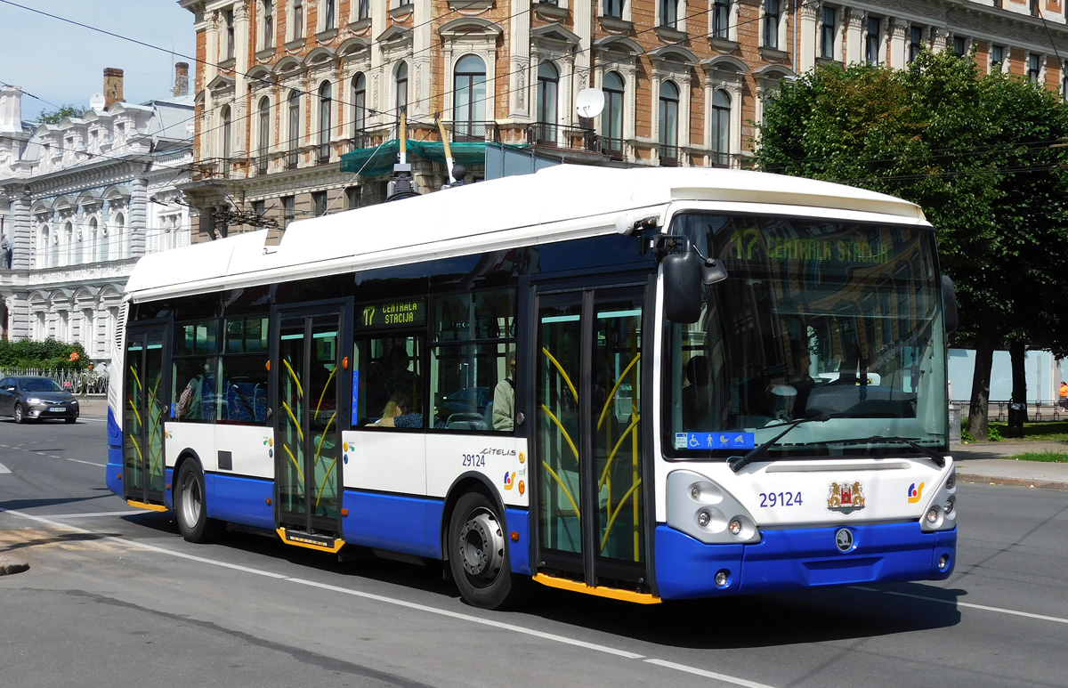 Рига, Škoda 24Tr Irisbus Citelis № 29124