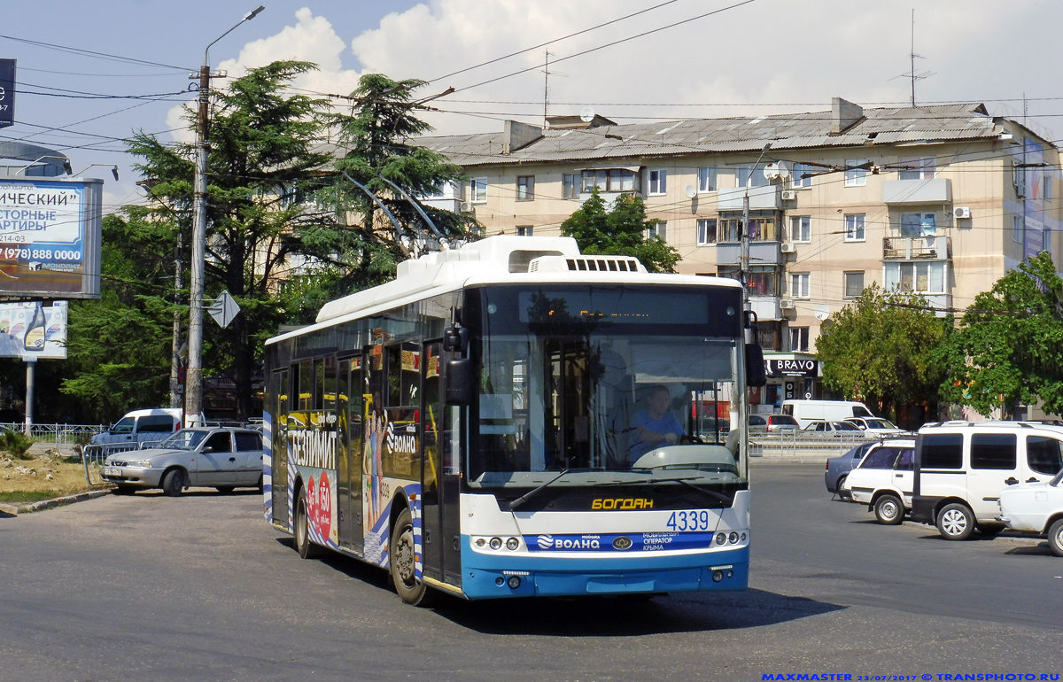 Крымский троллейбус, Богдан Т70110 № 4339