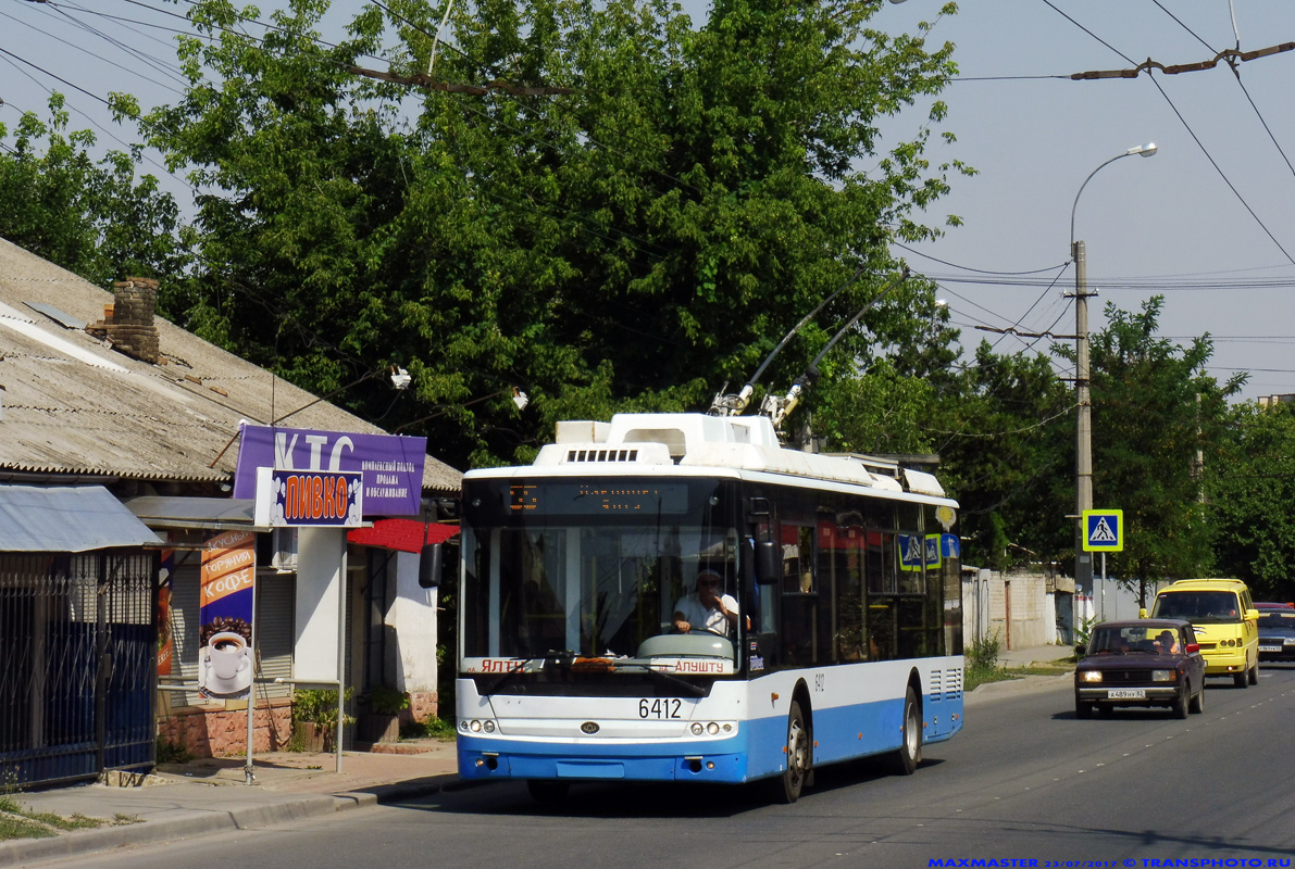 Trolleybus de Crimée, Bogdan T70115 N°. 6412