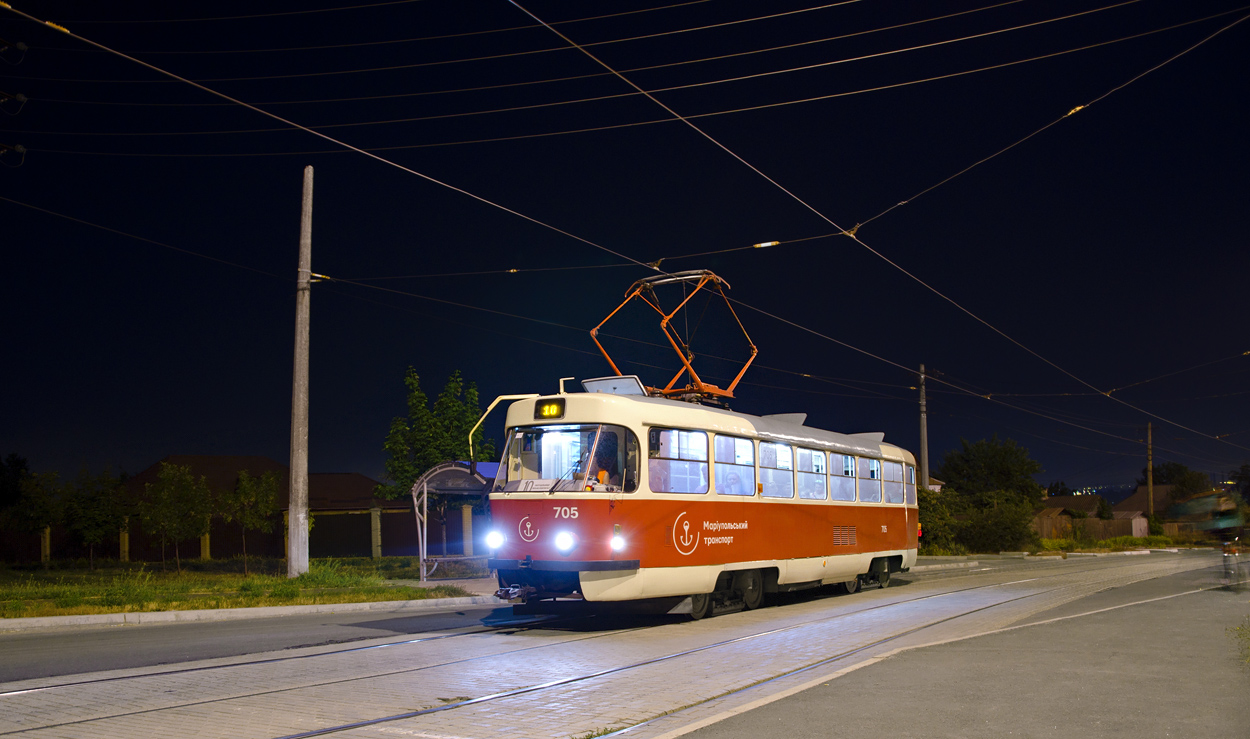 Mariupol, Tatra T3SUCS Nr 705