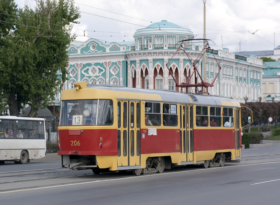 Єкатеринбург, Tatra T3SU № 206