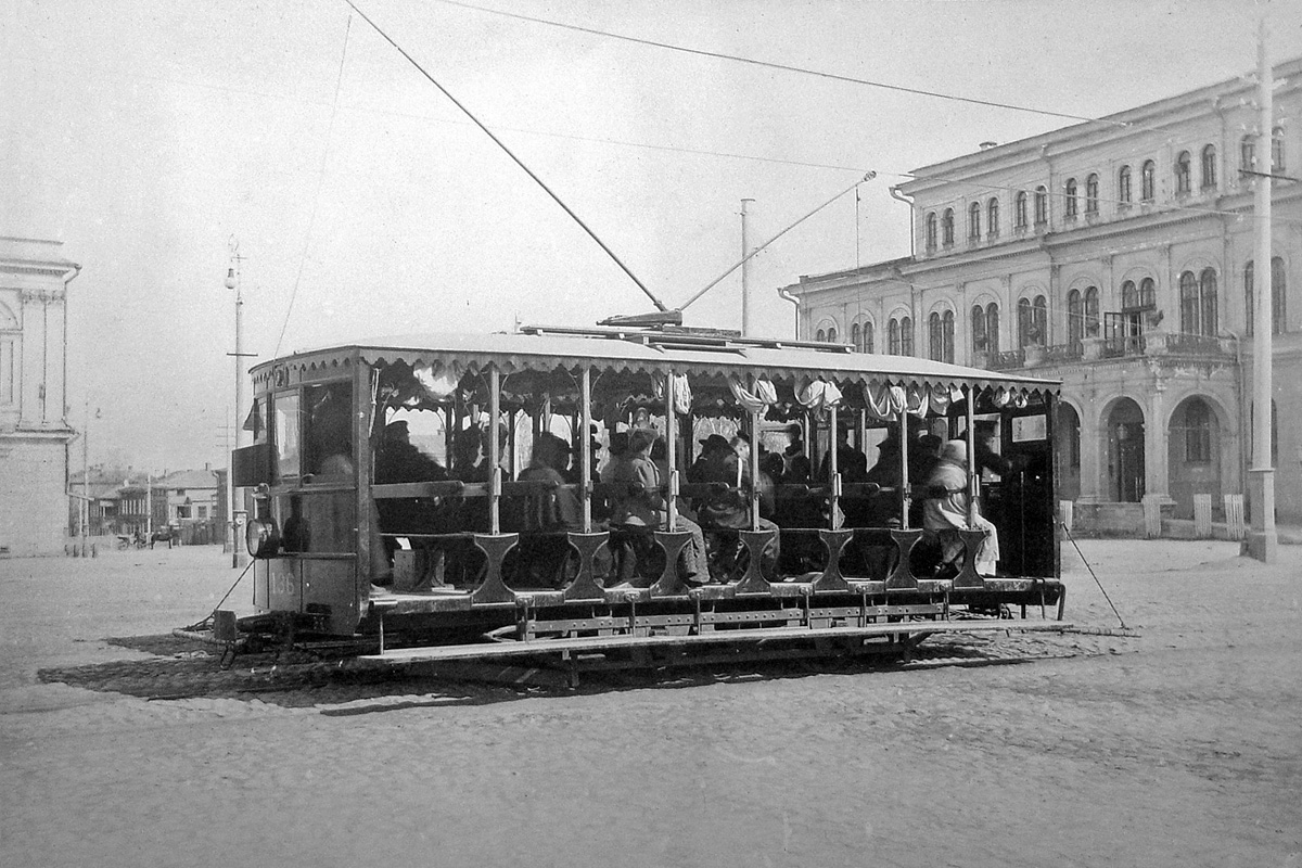 Казань, Двухосный моторный вагон № 136