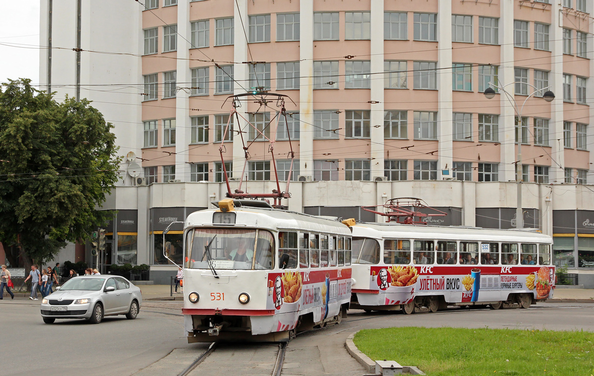 Yekaterinburg, Tatra T3SU № 531