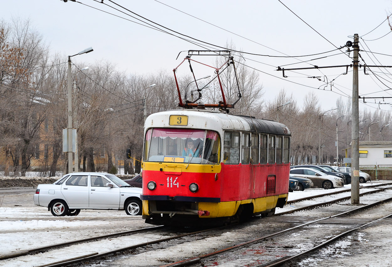 Волзький, Tatra T3SU № 114