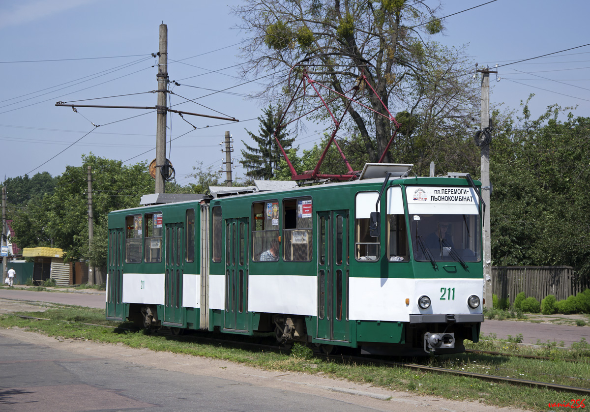Житомир, Tatra KT4SU № 211