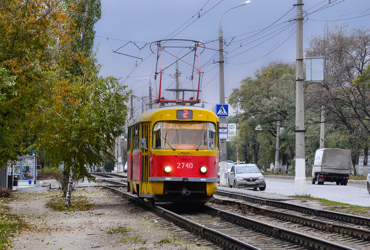Волгоград, Tatra T3SU № 2740