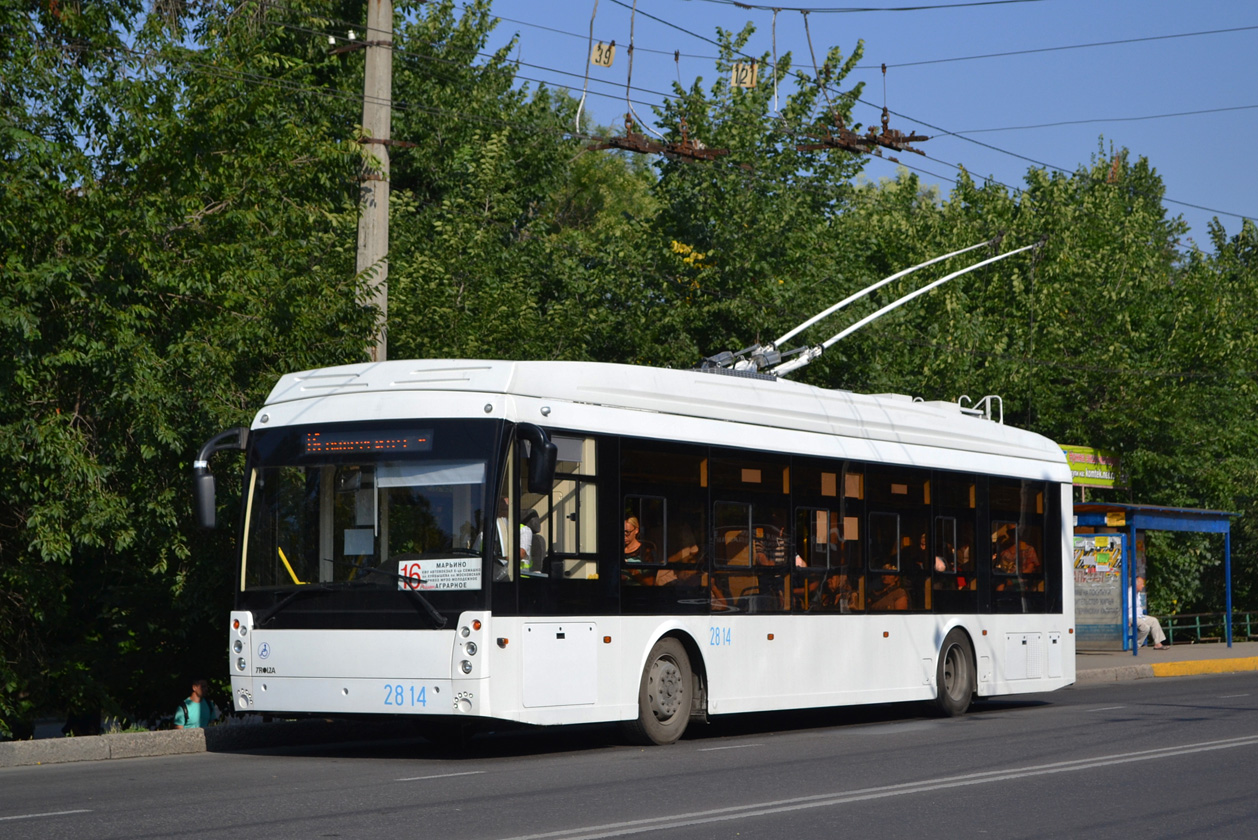 Crimean trolleybus, Trolza-5265.03 “Megapolis” # 2814