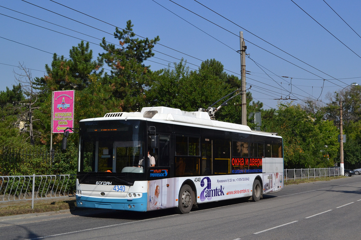 Krymo troleibusai, Bogdan T70110 nr. 4340