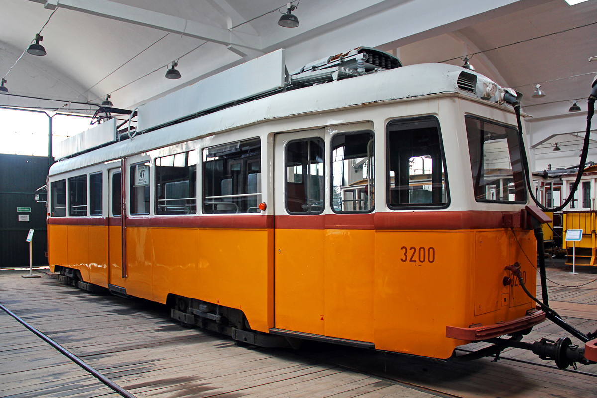 Budapest, Ganz UV1 N°. 3200; Budapest — Musées