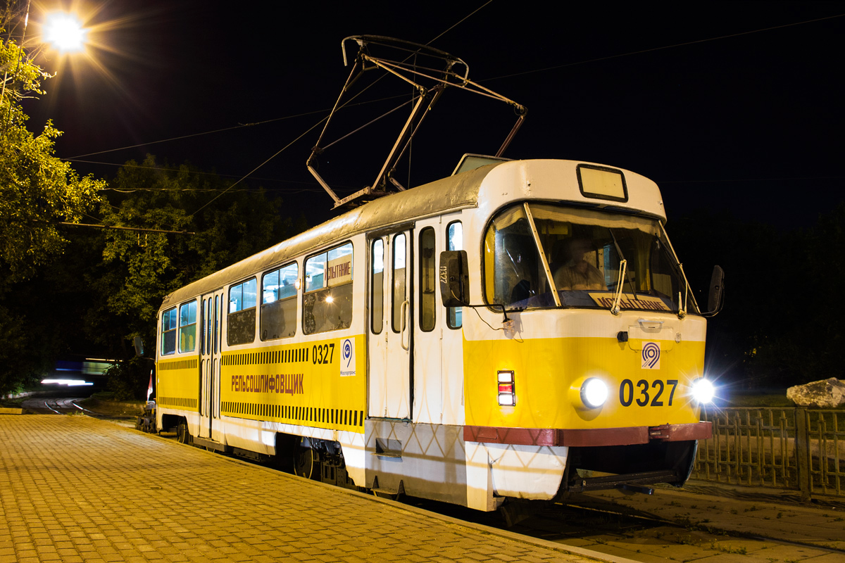 Москва, Tatra T3SU № 0327
