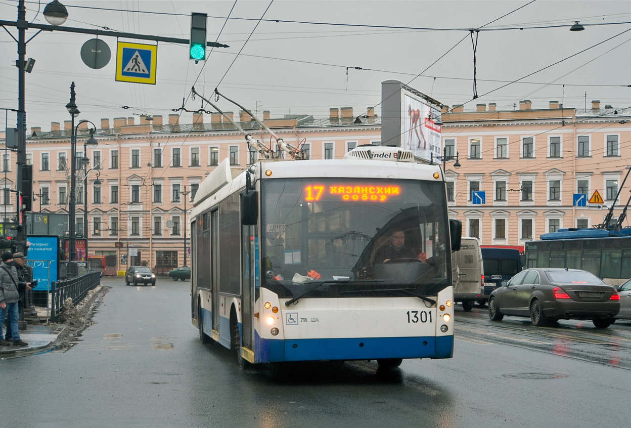 Санкт-Петербург, Тролза-5265.00 «Мегаполис» № 1301