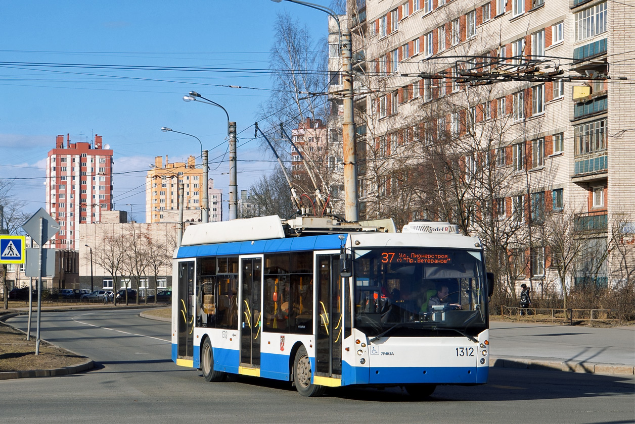 Санкт-Петербург, Тролза-5265.00 «Мегаполис» № 1312