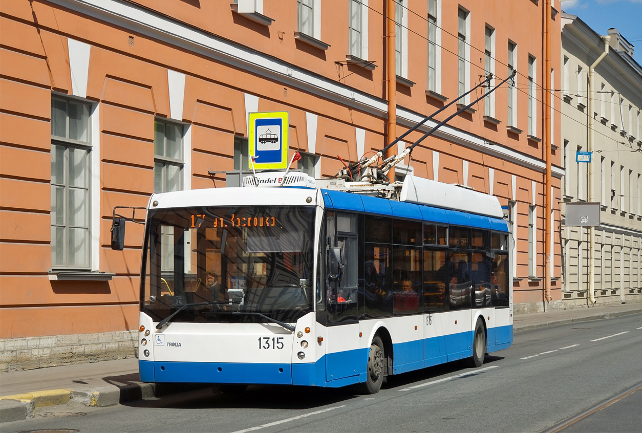 Санкт-Петербург, Тролза-5265.00 «Мегаполис» № 1315