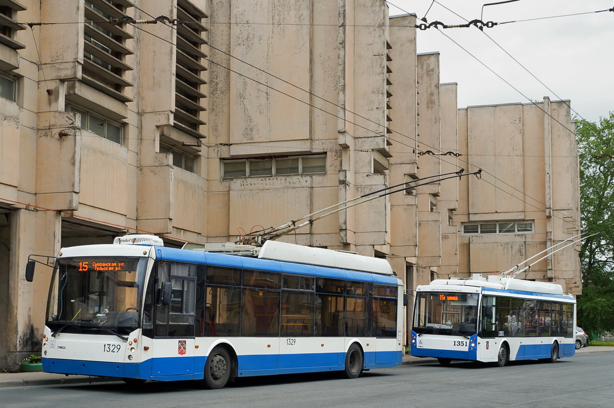 Санкт-Петербург, Тролза-5265.00 «Мегаполис» № 1329