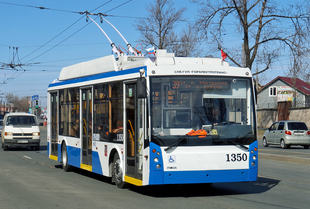 Санкт-Пецярбург, Тролза-5265.00 «Мегаполис» № 1350