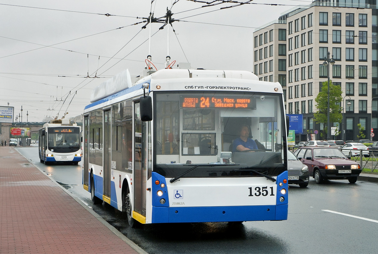 Санкт-Петербург, Тролза-5265.00 «Мегаполис» № 1351