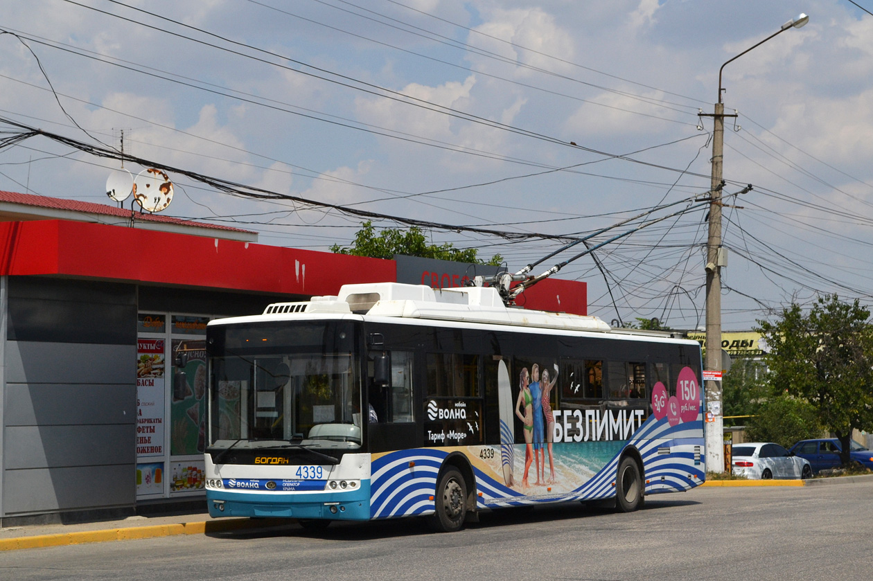 Крымский троллейбус, Богдан Т70110 № 4339