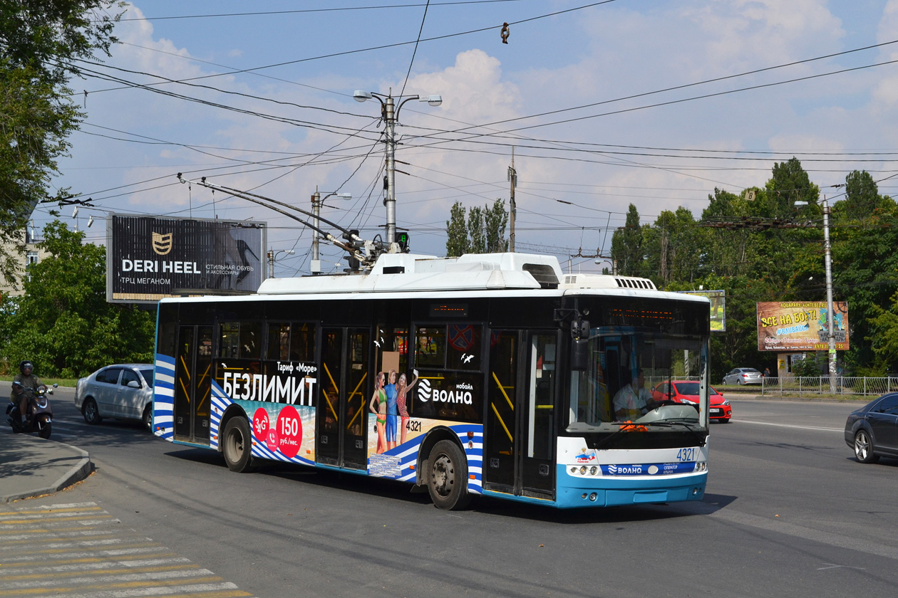 Крымский троллейбус, Богдан Т70110 № 4321
