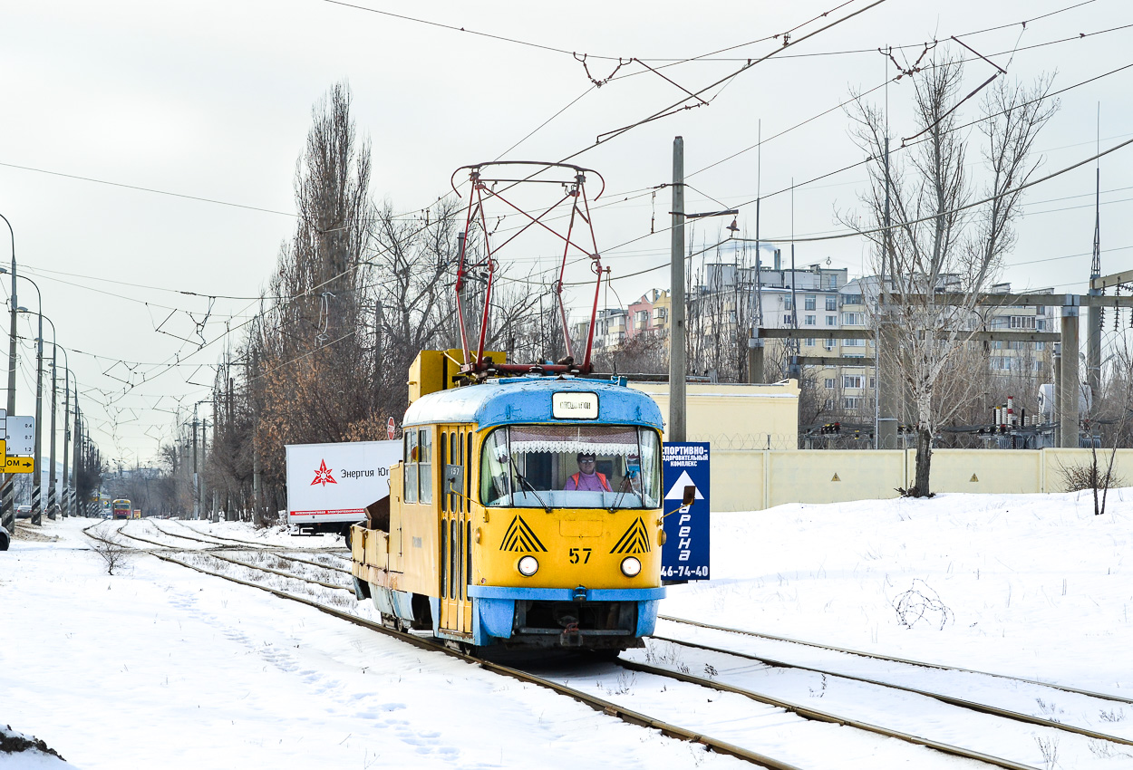 Volgograd, Tatra T3SU (2-door) # 57 Volgograd, Tatra T3SU (2-door) # 57
