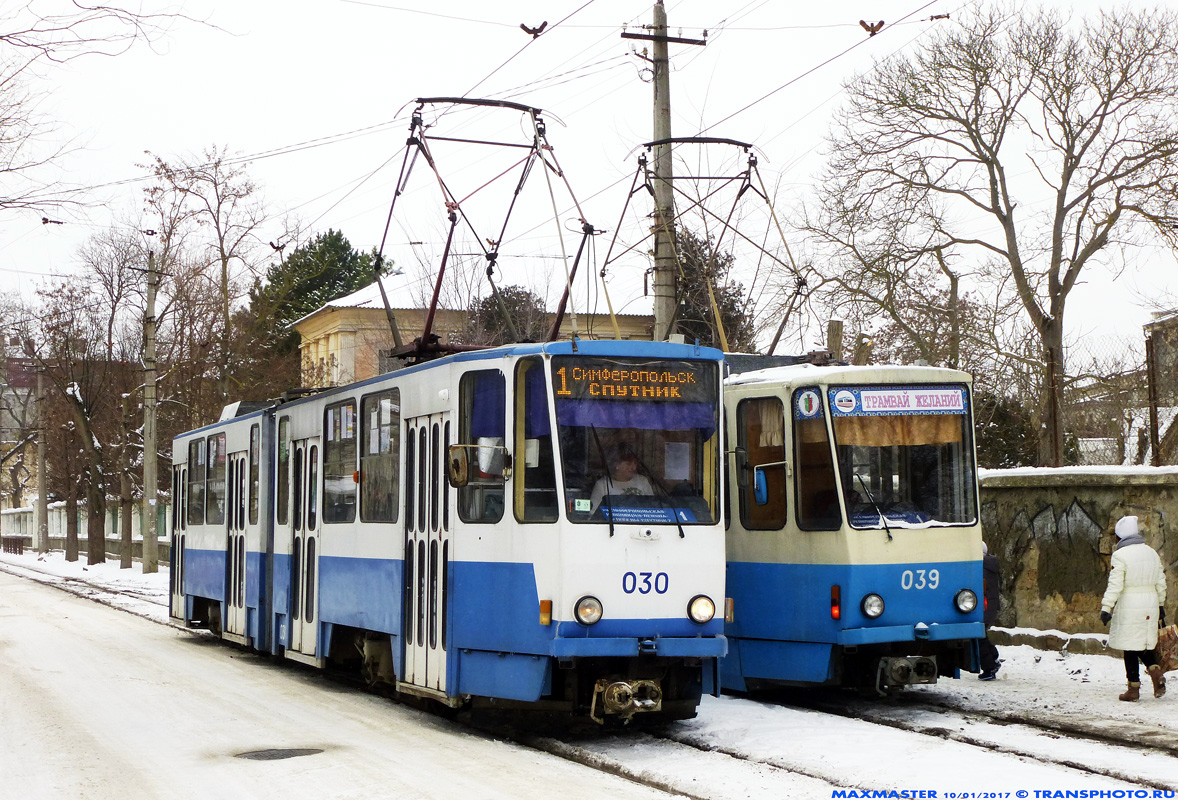 Евпатория, Tatra KT4SU № 030