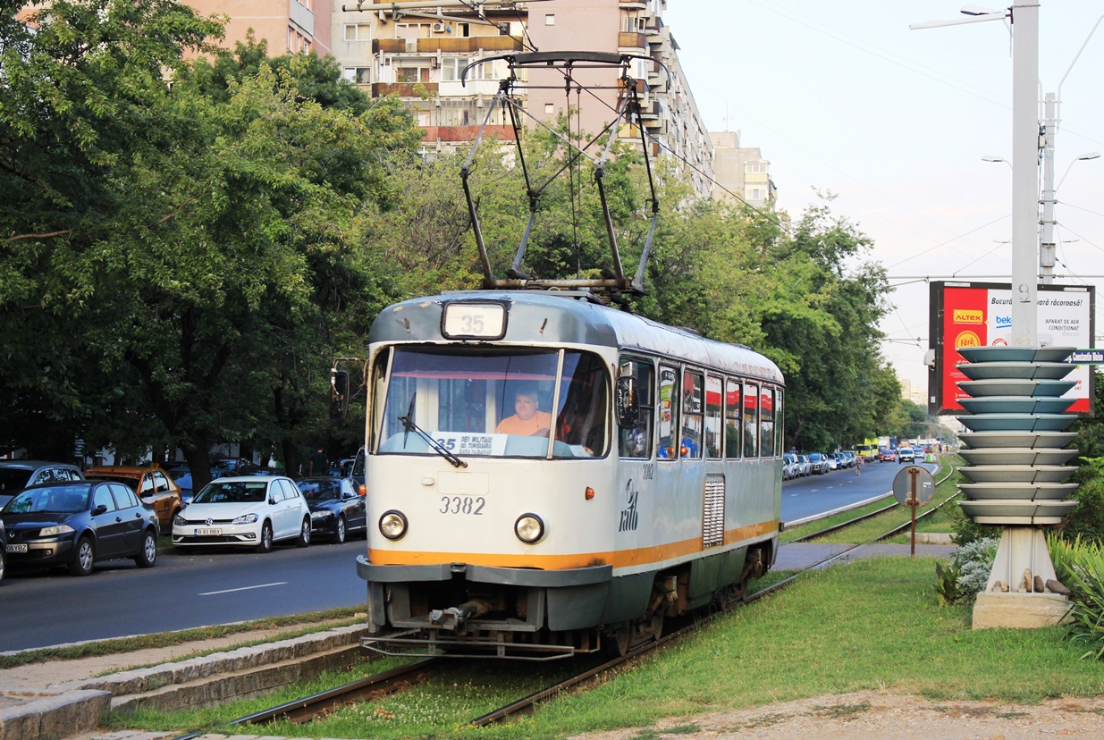 Бухарест - Илфов, Tatra T4R № 3382