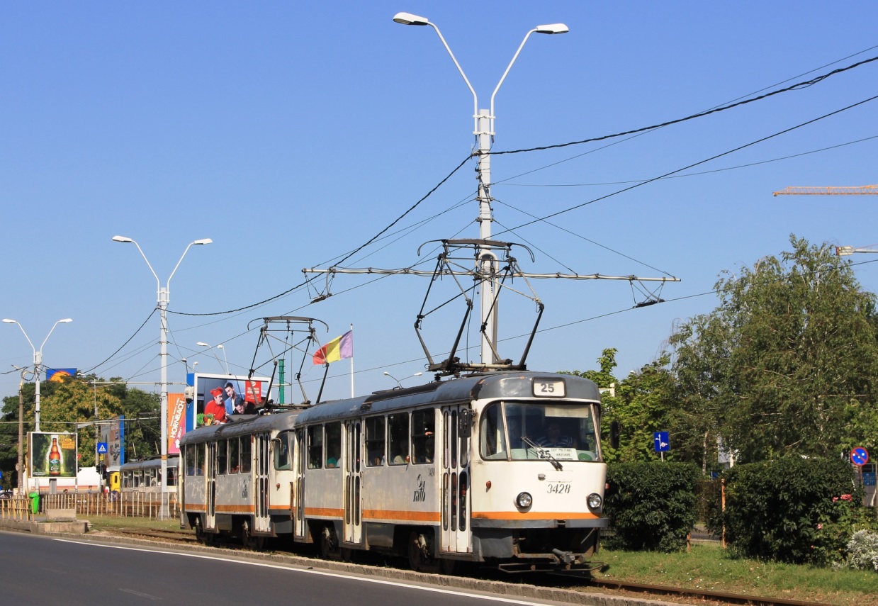 Бухарест - Илфов, Tatra T4R № 3428