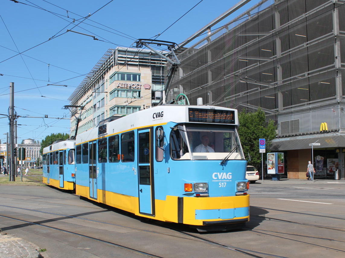 Хемниц, Tatra T3DM № 517 Хемниц, Tatra T3DM № 517