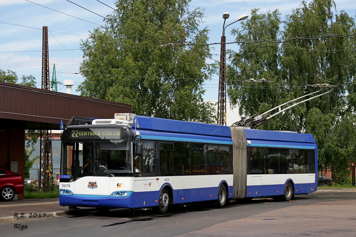 Рига, Solaris Trollino II 18 Ganz № 16175