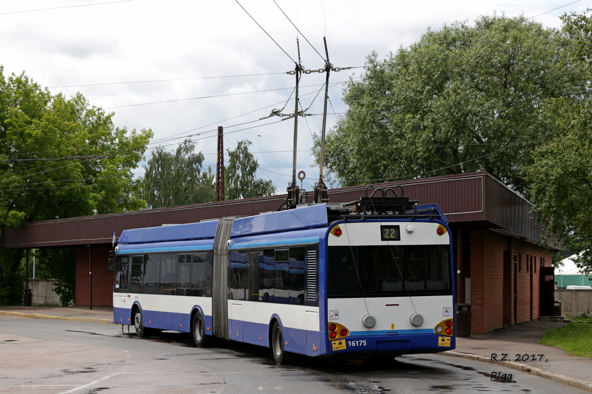 Рига, Solaris Trollino II 18 Ganz № 16175